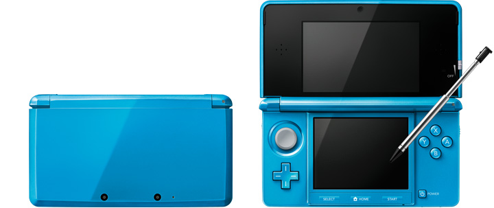 Light Blue and Gloss Pink 3DS (original) out in Japan Mar. 20 for 