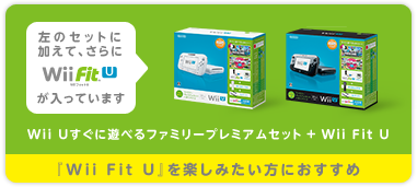 Wii UɗVׂt@~[v~AZbg { Wii Fit U