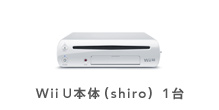 Wii U本体（shiro） 1台