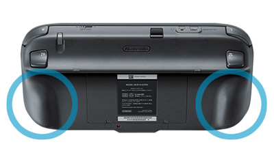 Wii U GamePad 背面