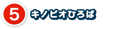 5、キノピオひろば