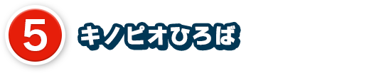 5、キノピオひろば