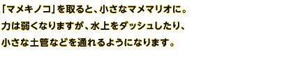 New スーパーマリオブラザーズ ２ マメマリオ