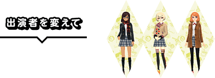 出演者を変えて