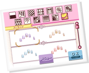 ネイルのポラロイド