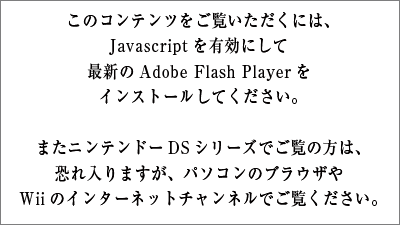 ̃Recɂ́AJavascriptLɂčŐVAdobe Flash playerCXg[ĂB@܂jeh[DSV[Ył́̕A܂Ap\R̃uEUWiĩC^[lbg`lłB