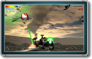 Nintendo 3ds スターフォックス６４ ３Ｄ ゲーム画面
