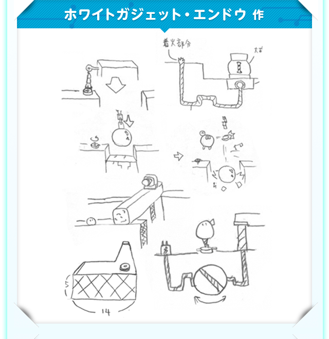 ホワイトガジェット・エンドウ作
