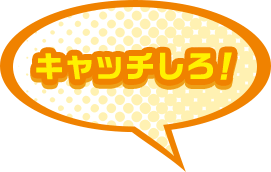 キャッチしろ！