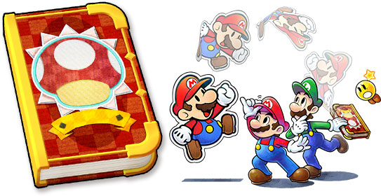 不思議な本から飛び出したペーパーキャラクターたち