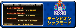 チャンピオンシップモード