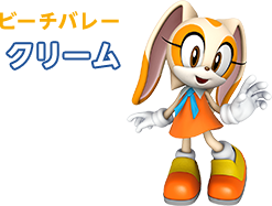 ビーチバレー クリーム