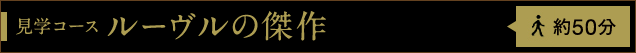 見学コース ルーヴルの傑作 約50分
