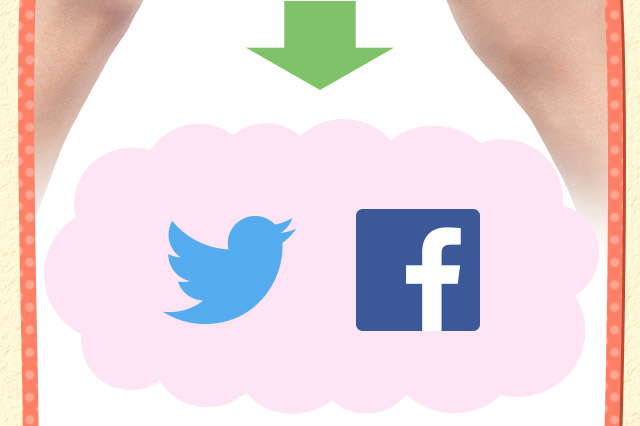 Twitter　Facebook