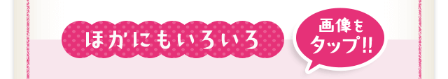 ほかにもいろいろ 画像をタップ