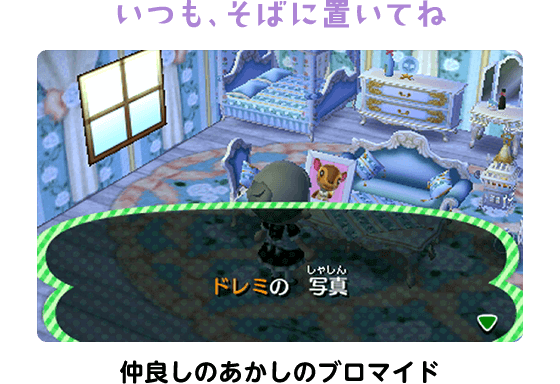 いつも、そばに置いてね 仲良しのあかしのブロマイド