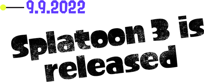9.9.2022 Splatoon 3 is released