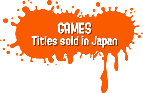 GAMES Titles sold in Japan.
