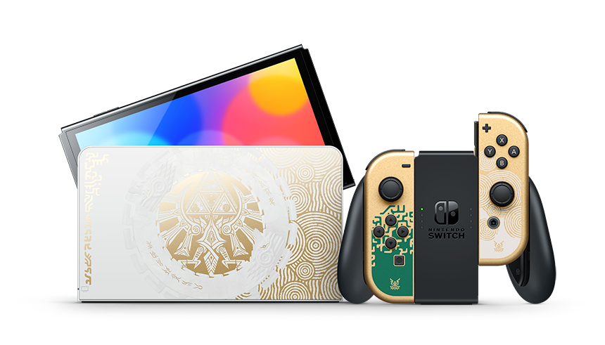 News Release Mar. 28, 2023 "Release of Nintendo Switch – OLED Model - The Legend of Zelda: Tears of the Kingdom Edition featuring special design from Legend of Zelda: Tears of the