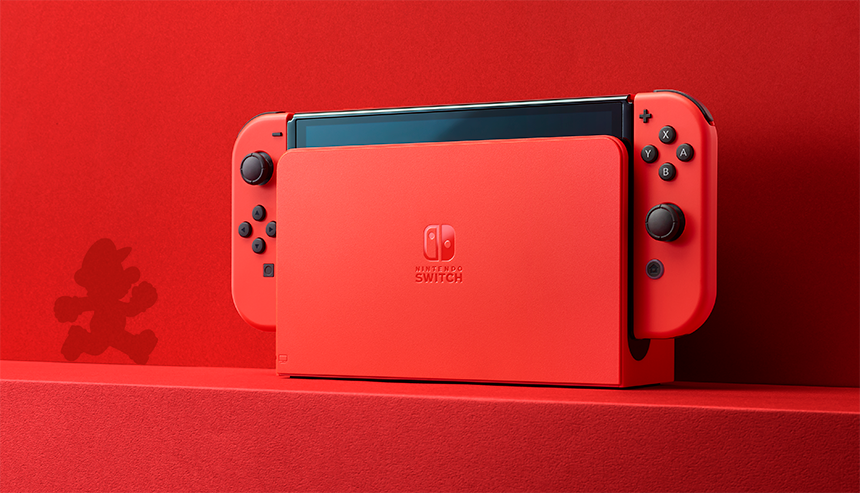 Nintendo Switch – OLED Model: Mario Red Edition