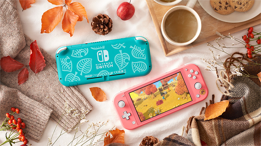 Nintendo Switch Lite – Animal Crossing: New Horizons Bundle