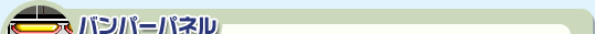 バンパーパネル