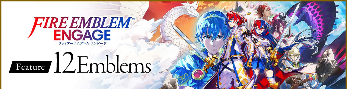 NEW FIRE EMBLEM ENGAGE ファイアーエムブレム エンゲージ Feature 12Emblems