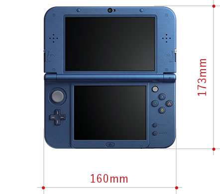 newニンテンドー3DS LLサイズ