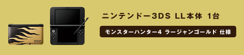 ●ニンテンドー3DS LL本体 1台