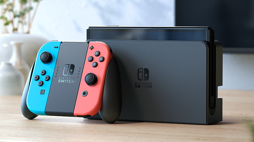 になります Nintendo 新型 有機ELモデル本体 ホワイトの通販 by ゆ's shop｜ニンテンドースイッチならラクマ Switch