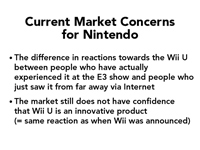 Current Market Concerns for Nintendo