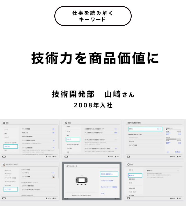 技術力を商品価値に