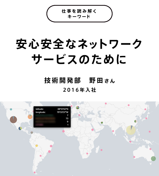 安心安全なネットワークサービスのために