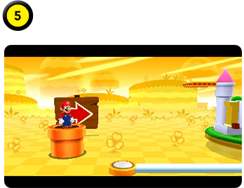 ここから一気にワールド2に ワープできるぞ！