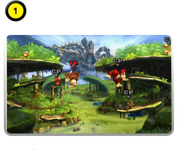 広いステージやおなじキャラクターが多いと目的のキャラを見失いがち。