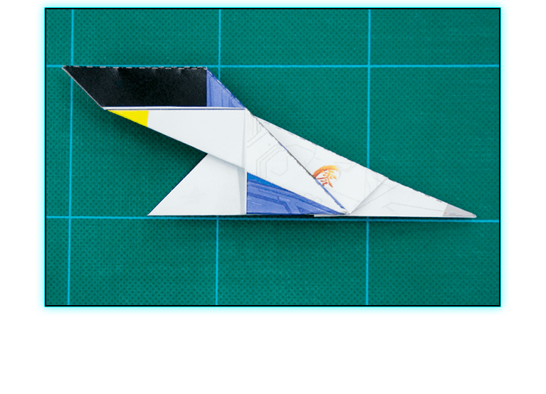 反対側も10～15と同様に折ります。