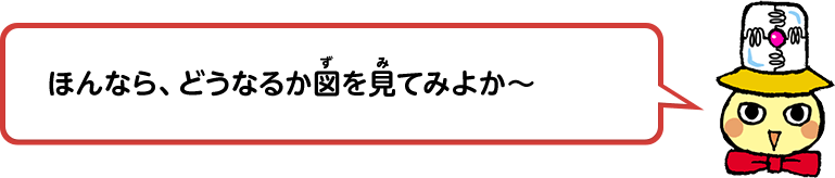 ほんなら、どうなるか図を見てみよか～