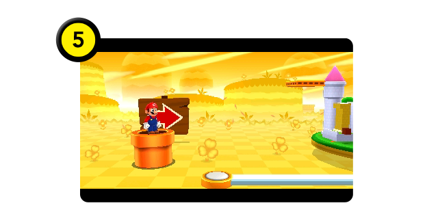 ここから一気にワールド2に ワープできるぞ！