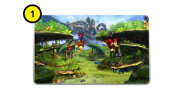 広いステージやおなじキャラクターが多いと目的のキャラを見失いがち。