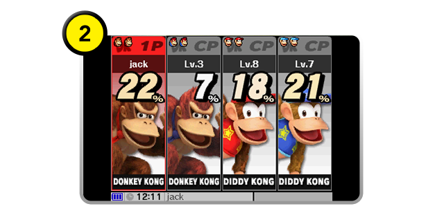 そんな時は下画面をタッチ。