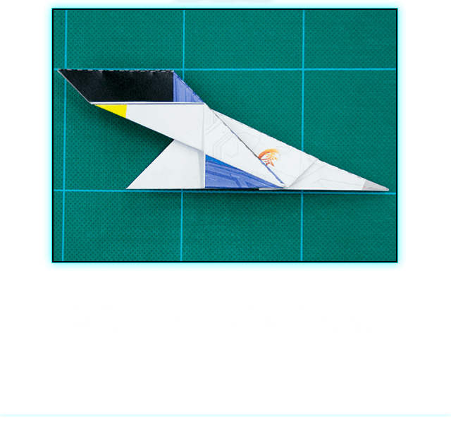 反対側も10～15と同様に折ります。