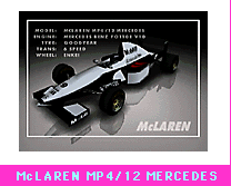 McLAREN MP4/12 MERCEDES