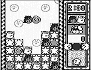 タイムアタックゲームの画面