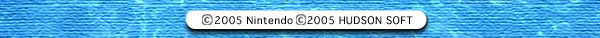 (C)2005 Nintendo (C)2005 HUDSON SOFT