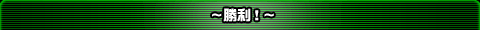 〜勝利!〜