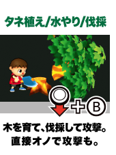 �^�l�A��/�����/���́@�؂���āA���̂��čU���B���ڃI�m�ōU�����B