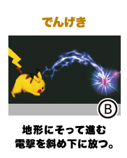 �ł񂰂��@�n�`�ɂ����Đi�ޓd�����΂߉��ɕ��B