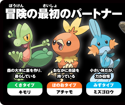 �`���̍ŏ��̃p�[�g�i�[�B�����^�C�v�@�L�����A�X�̑�؂ɑ������A��炵�Ă���B�ق̂��^�C�v�@�A�`�����A���Ȃ��ɉ��܂������Ă���B�݂��^�C�v�@�~�Y�S���E�A�������̂����A�͂������B