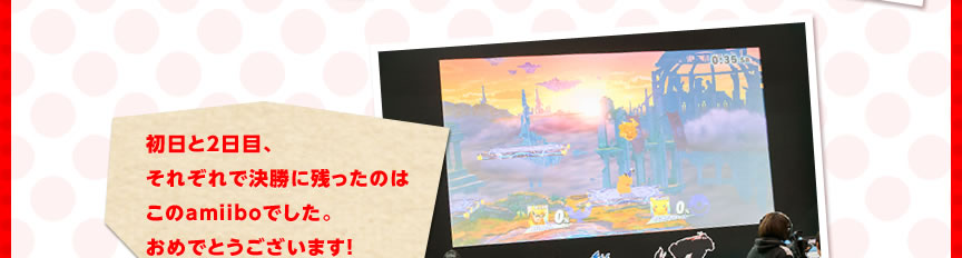 ������2���ځA���ꂼ��Ō����Ɏc�����̂͂���amiibo�ł����B���߂łƂ��������܂��I
