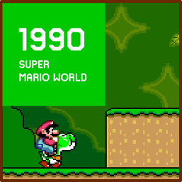1990 SUPER MARIO WORLD